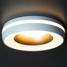 Lámpara de techo ELICEO 10W blanco/dorado
