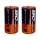 2 pz. Batería de cloruro de zinc EXTRA POWER D 1,5V