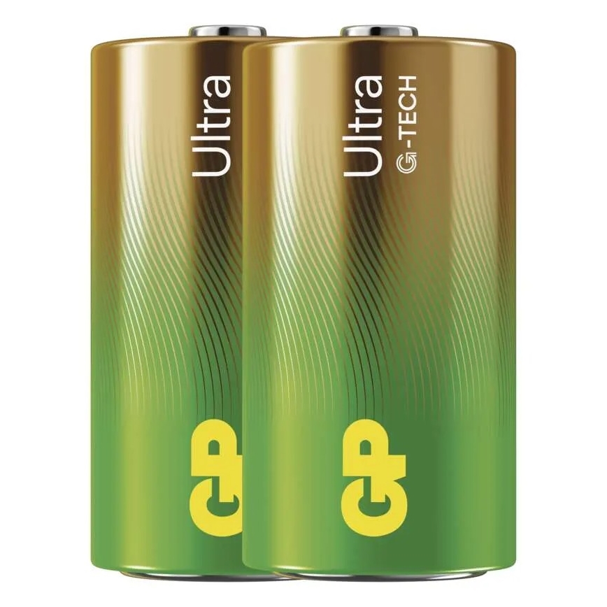 2 pz. Pila alcalina C GP ULTRA 1,5V