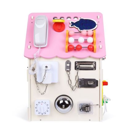 2Kids Toys - Casa de actividades rosa