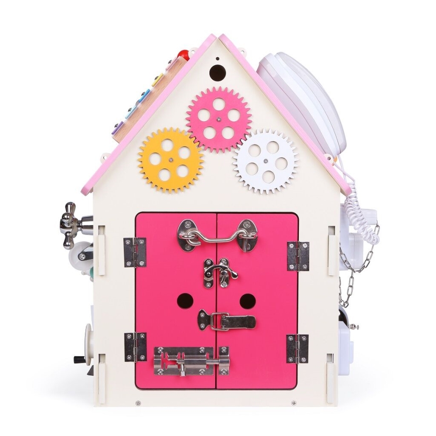2Kids Toys - Casa de actividades rosa