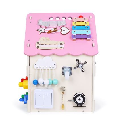 2Kids Toys - Casa de actividades rosa