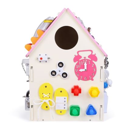 2Kids Toys - Casa de actividades rosa
