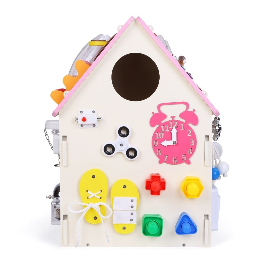 2Kids Toys - Casa de actividades rosa