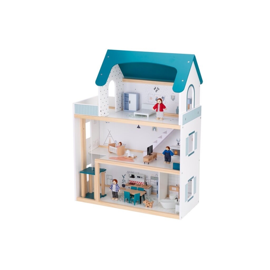 2Kids Toys -  Casa de muñecas de madera Barbora
