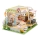 2Kids Toys - Casa infantil Café para gatos con jardín 2xAAA