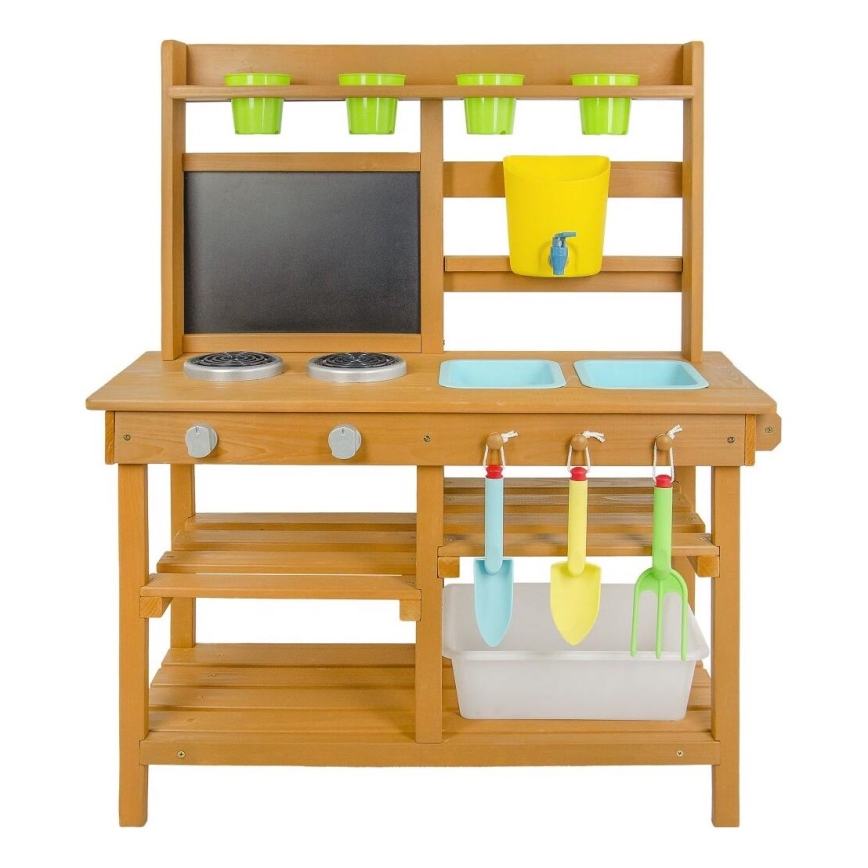 2Kids Toys - Cocina de jardín de madera