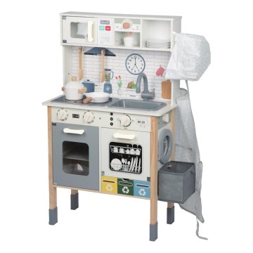 2Kids Toys - Cocina para niños con accesorios 2xAAA + 2xAA