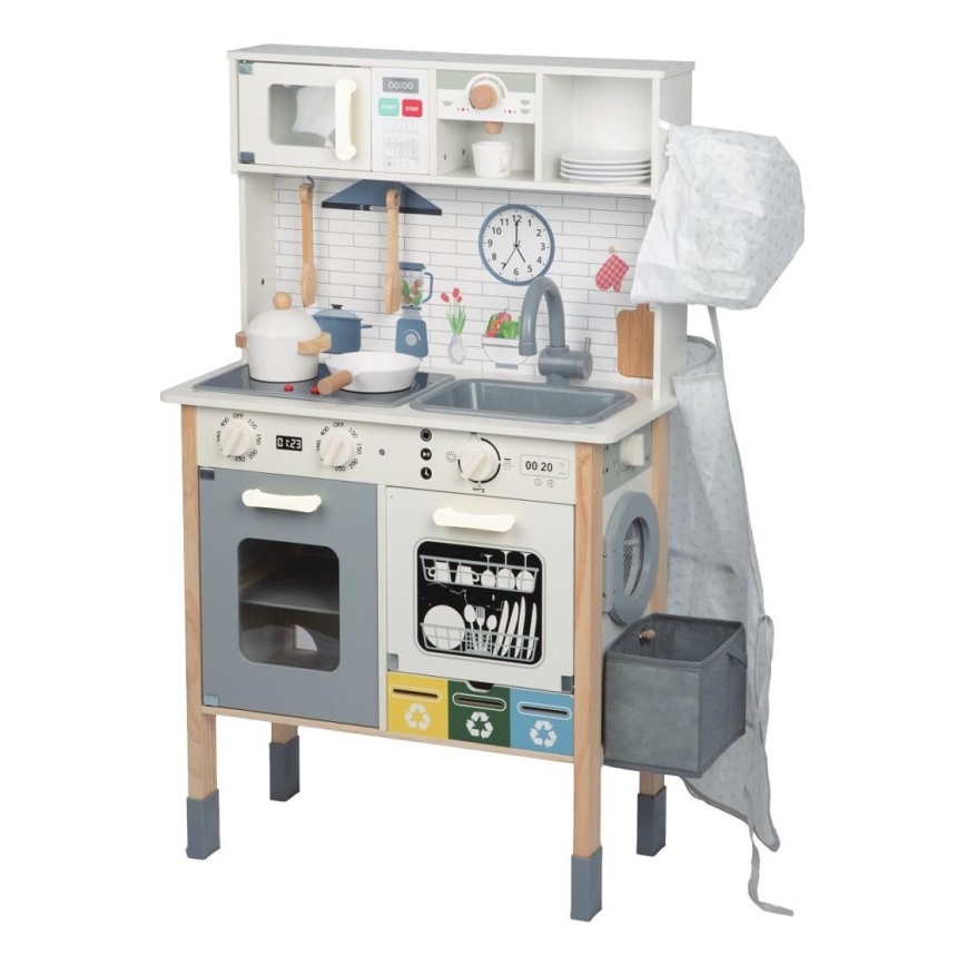 2Kids Toys - Cocina para niños con accesorios 2xAAA + 2xAA