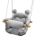 2Kids Toys - Columpio textil para niños gris/haya
