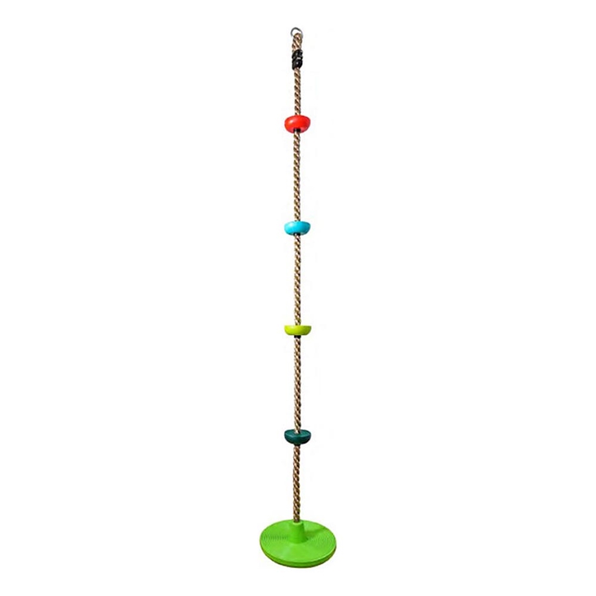 2Kids Toys - Cuerda de escalar para niños con discos mezcla de colores