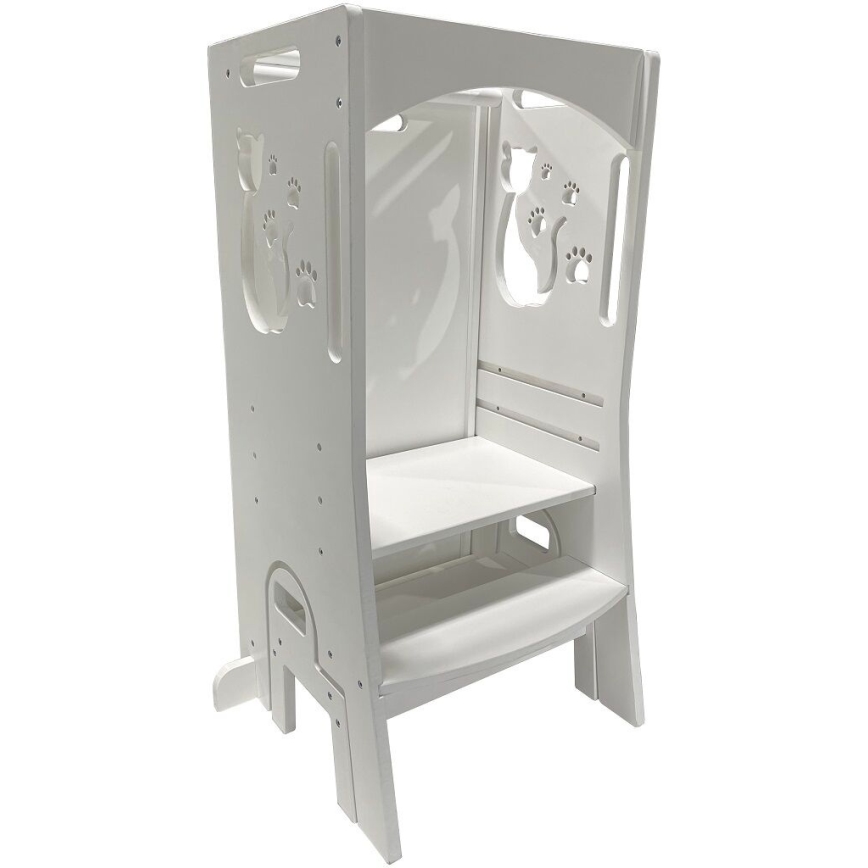 2Kids Toys - Torre de aprendizaje ajustable Gato con tobogán y pizarra