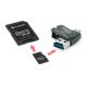 4in1 MicroSDHC 16GB + Adaptador SD + Lector MicroSD + Adaptador OTG