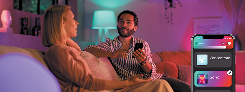 Philips Hue - sistema de iluminación inteligente y controlado a distancia