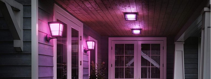 Iluminación exterior inteligente