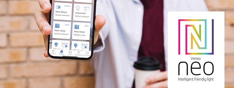 Controle la iluminación de forma inteligente con Immax Neo