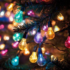 Luces de árbol de Navidad