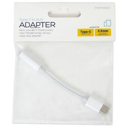 Adaptador de USB-C a AUX
