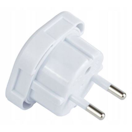Adaptador de viaje diá. UK con enchufe EU