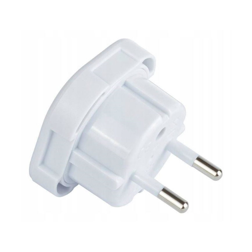 Adaptador de viaje diá. UK con enchufe EU