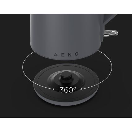 AENO - Hervidor 1,5 l 2200W/230V negro