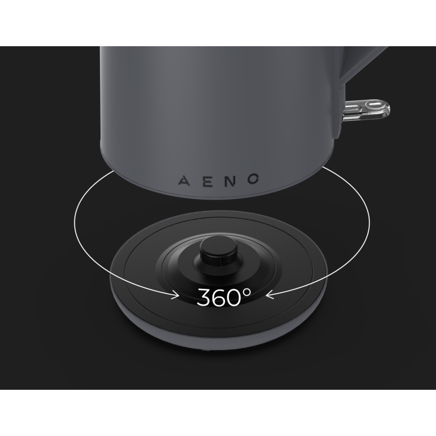 AENO - Hervidor 1,5 l 2200W/230V negro