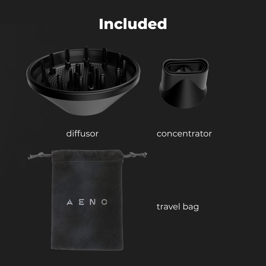 AENO - Secador de pelo 1500W/230V