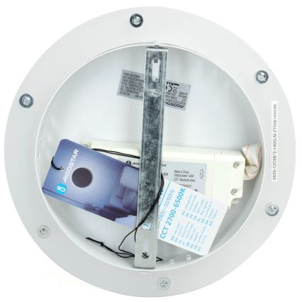 Aigostar - Aplique LED regulable MESH Inteligente LED/12W/230V 2700-6500K blanco