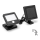 Aigostar - Aplique LED solar con sensor LED/0,64W/3,7V 600 mAh 6500K IP44