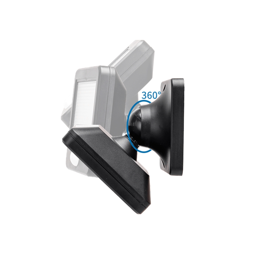 Aigostar - Aplique LED solar con sensor LED/0,64W/3,7V 600 mAh 6500K IP44
