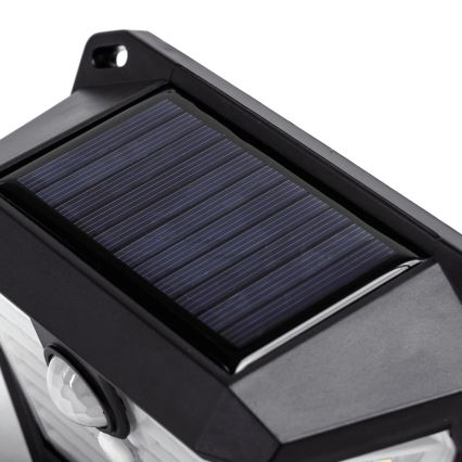 Aigostar - Aplique LED solar con sensor LED/0,8W/5,5V 1200 mAh 6500K IP65