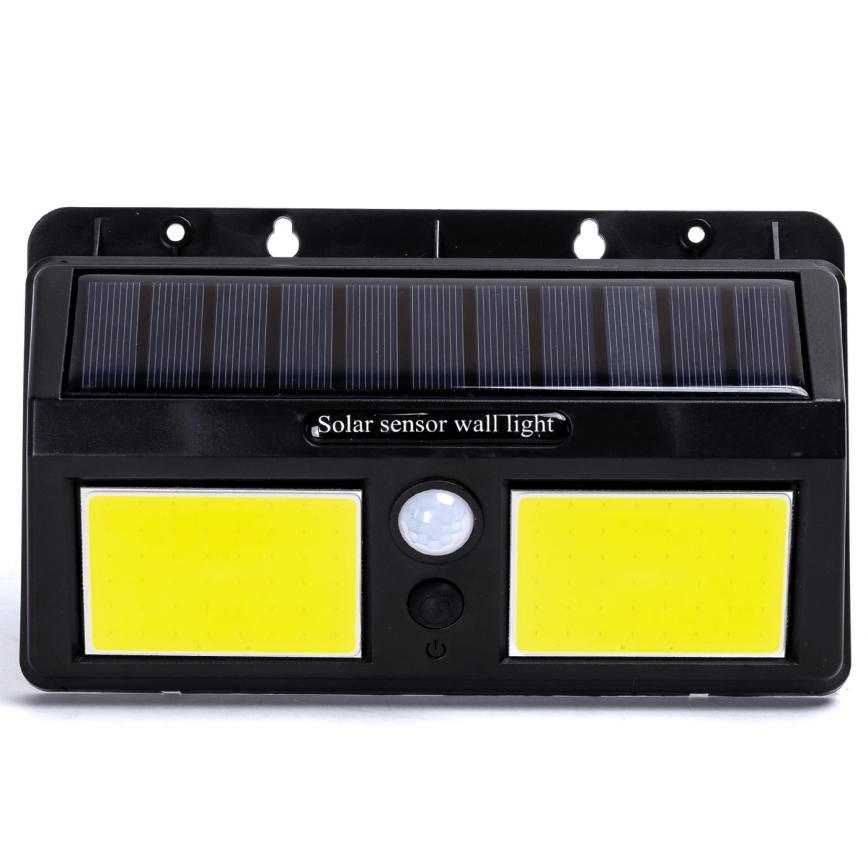 Aigostar - Aplique LED solar con sensor LED/20W/5,5V 2400 mAh 6500K IP65