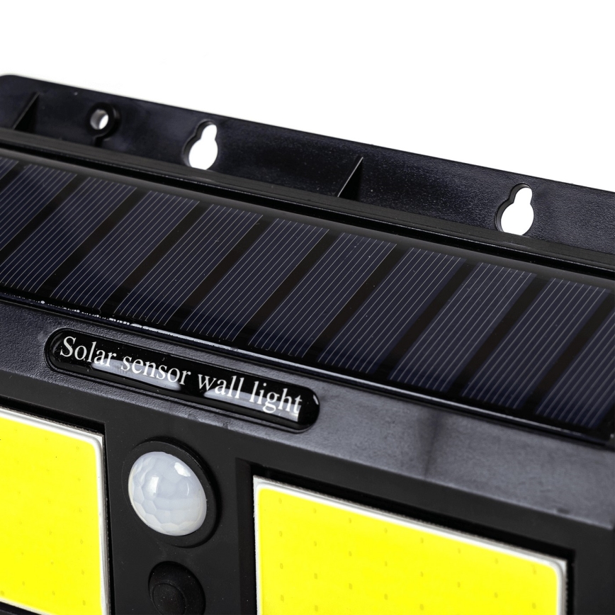 Aigostar - Aplique LED solar con sensor LED/20W/5,5V 2400 mAh 6500K IP65