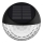 Aigostar - Aplique LED solar LED/2W/1,2V negro 2700K IP44