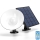 Aigostar - Aplique LED solar LED/3,2V 3000K/4000K/6500K 5000 mAh IP65 + control remoto