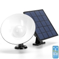 Aigostar - Aplique LED solar LED/3,2V 3000K/4000K/6500K IP65 + control remoto