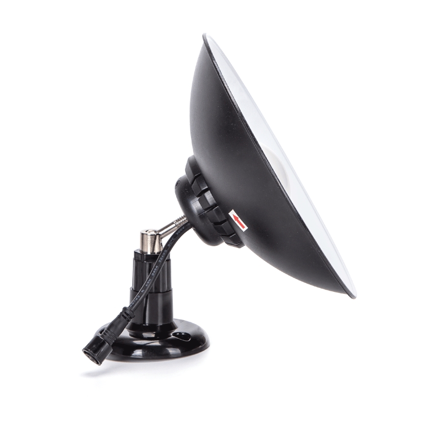 Aigostar - Aplique LED solar LED/3,2V 3000K/4000K/6500K 5000 mAh IP65 + control remoto