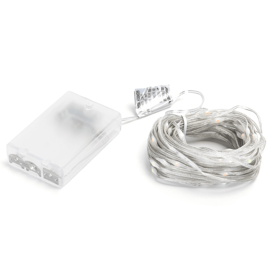 Aigostar - Cadena de luces de Navidad LED 100xLED/3xAA 10,3m multicolor
