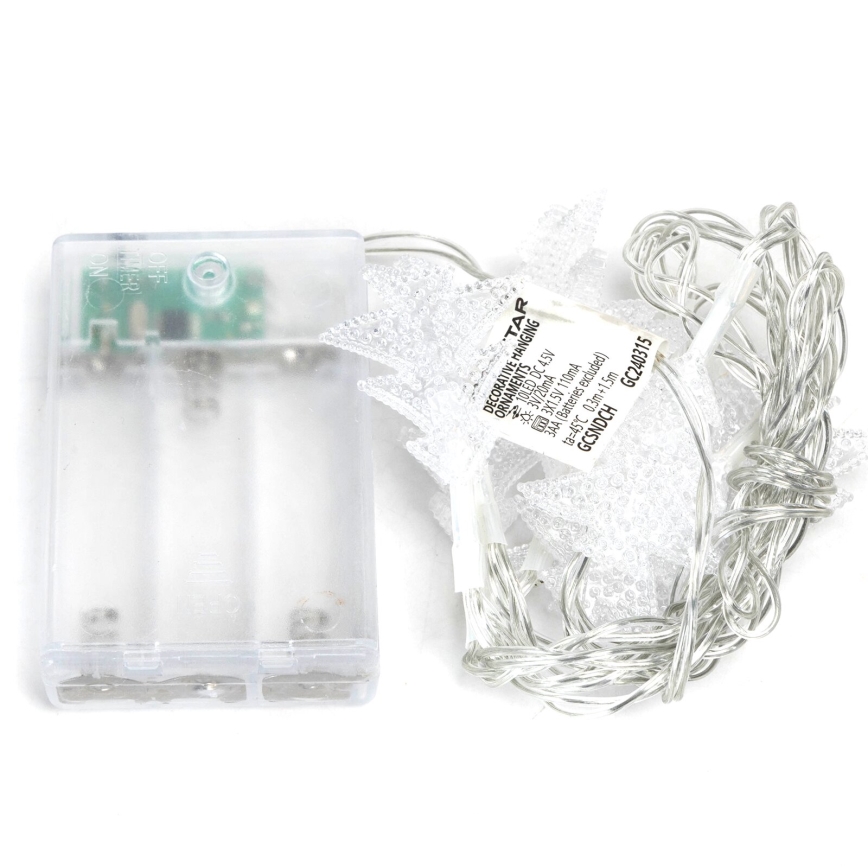 Aigostar - Cadena de luces de Navidad LED 20xLED/3xAA 3,3m árboles