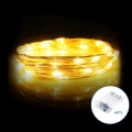 Aigostar - Cadena de luces de Navidad LED 50xLED/3xAA 5,3m blanco cálido
