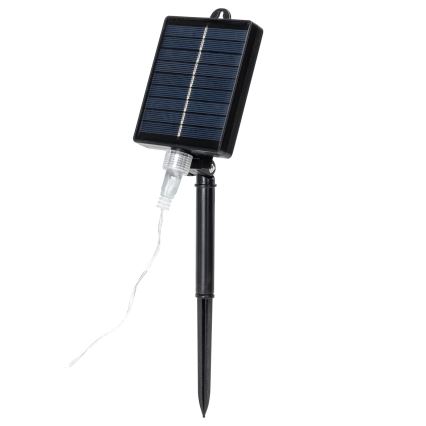 Aigostar - Cadena de Navidad LED Solar 384xLED/13m IP65 blanco frío