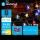 Aigostar - Cadena de navidad solar LED 50xLED/8 funciones 12m IP65 multicolor