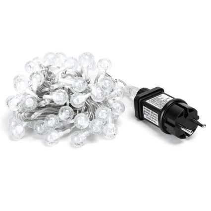 Aigostar - Cadena LED navideña exterior 100xLED/8 funciones 13m IP44 blanco cálido