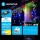 Aigostar - Cadena LED navideña exterior 100xLED/8 funciones 8x0,6m IP44 multicolor