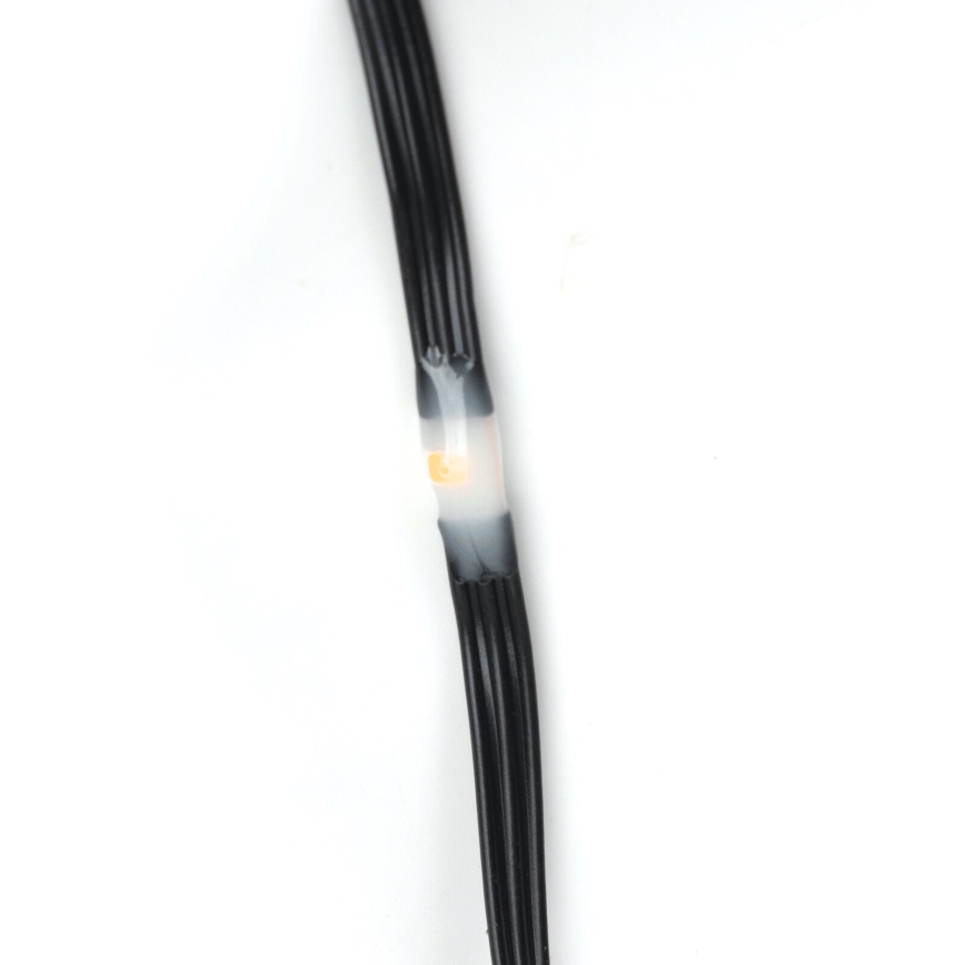 Aigostar - Cadena LED navideña exterior 150xLED/8 funciones 3xAA 15,3m IP44 blanco cálido
