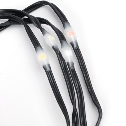 Aigostar - Cadena LED navideña exterior 150xLED/8 funciones 3xAA 15,3m IP44 multicolor