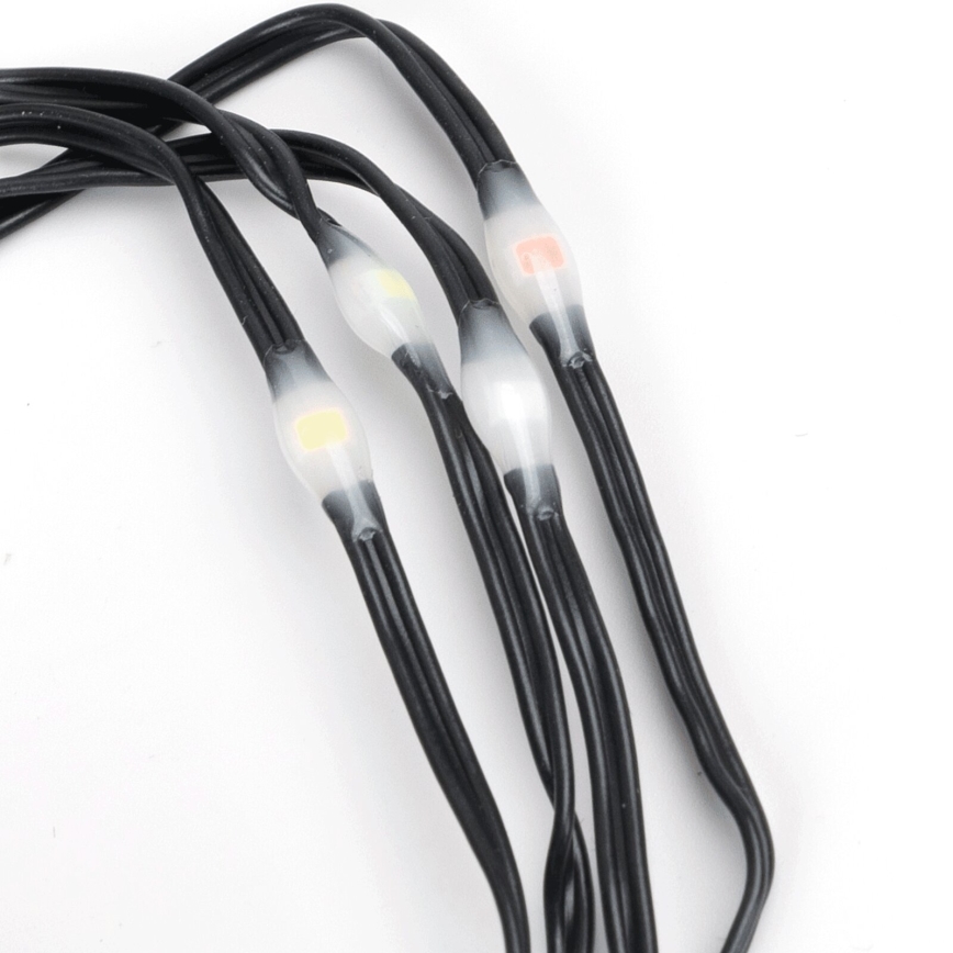 Aigostar - Cadena LED navideña exterior 150xLED/8 funciones 3xAA 15,3m IP44 multicolor