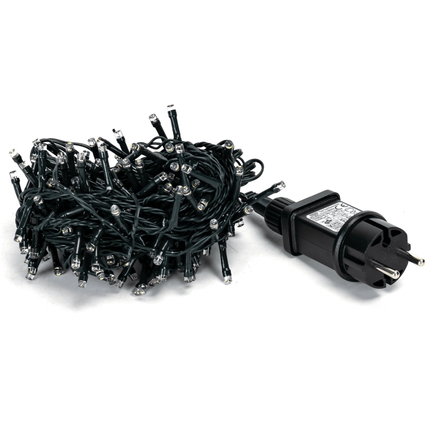 Aigostar - Cadena LED navideña exterior 200xLED/8 funciones 13m IP44 blanco cálido