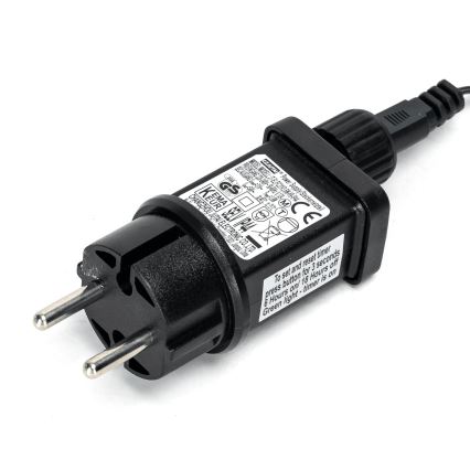 Aigostar - Cadena LED navideña exterior 400xLED/8 funciones 23m IP44 blanco cálido