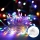 Aigostar - Cadena LED navideña exterior 50xLED/8 funciones 3xAA 5,3m IP44 multicolor
